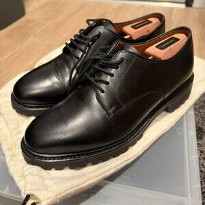 J Crew Men’s Leather Bluchers, Size 8.5